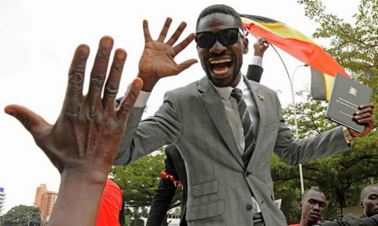 Bobi Wine says intimidation is an unsuccessful method used by governments to silence those who are politically and socially vocal. Photo: TabzKuCamera.