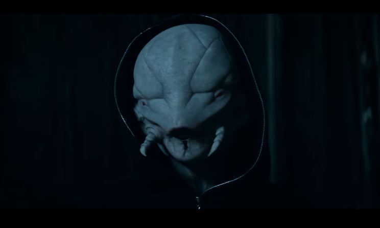 Yolandi is the main character, an alien, in Die Antwoord's latest video