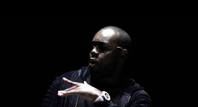 Le rappeur congolais Maître Gims. Capture Youtube.