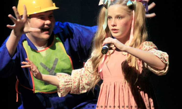 Young performers at a National Eisteddfod Academy event.