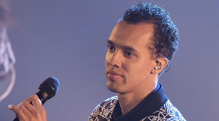 Le rappeur franco-rwandais Gaël Faye. (Photo) : Sadaka Edmond /SIPA.