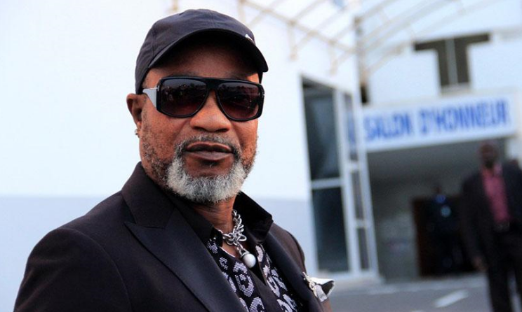 Congolese soukous singer Koffi Olomide.