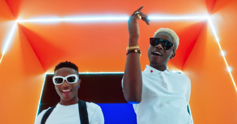 MHD et Wizkid sur le clip "Bella". Capture Youtube