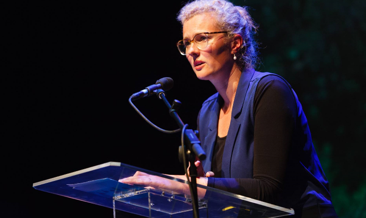 A speaker at this year's ISPA Congress in Leeuwarden, Netherlands.