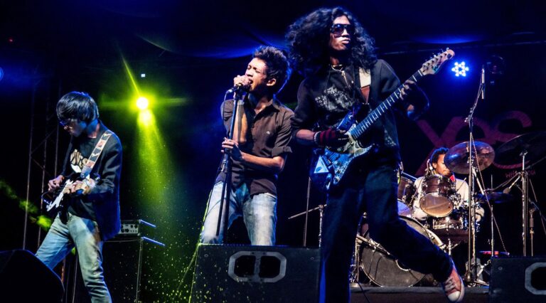 Le groupe de rock malgache The Dizzy Brains. (Photo) : Trans Musicales.