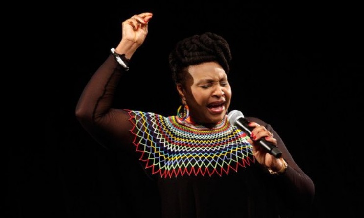South African singer Yvonne Chaka Chaka.