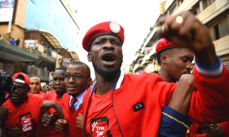 Le musicien ougandais Bobi Wine