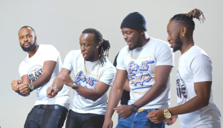 L'écurie Bomayé Musik. Capture YouTube du clip "On est équipé".