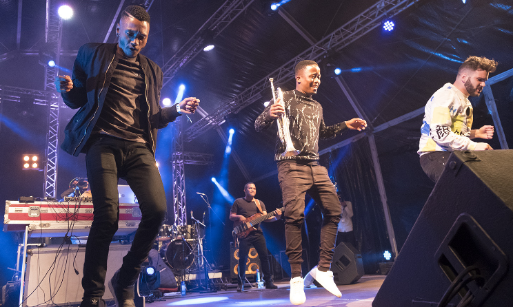 Mi Casa performing during the inaugural Luju Food and Lifestyle Festival in eSwatini. Photo: Shaka Makhanya