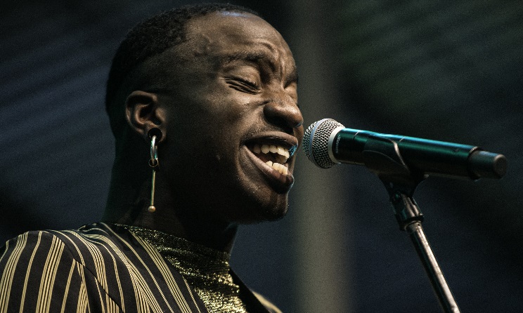 Belgian-born South African singer Petite Noir at MTN Bushfire in 2017. Photo: Bram Lammers