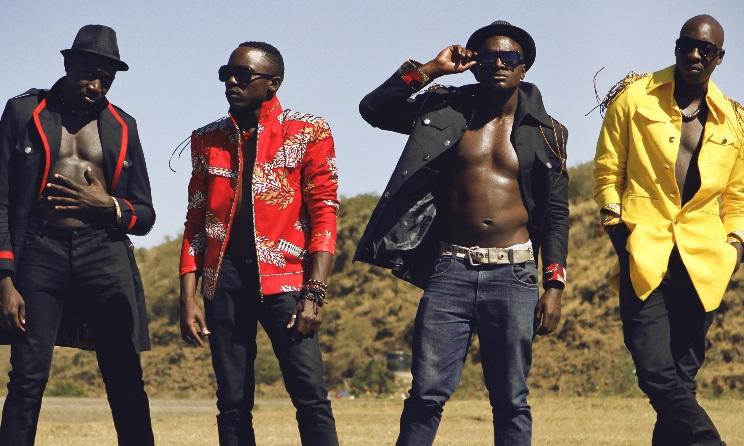 Kenyan band Sauti Sol.