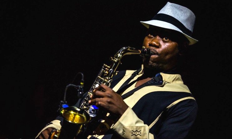 Moses Zamangwa would like more Tanzanian musicians to take up jazz music. Photo: Laurent Bugnet.