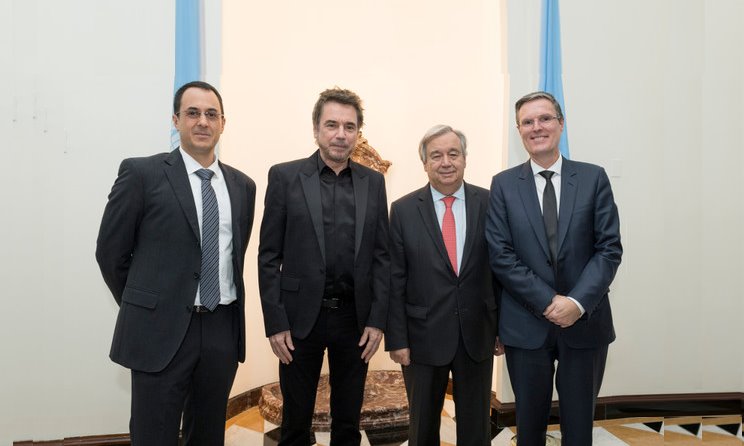 International Confederation of Societies of Authors and Composers (CISAC) met with the UN Secretary-General António Guterres.