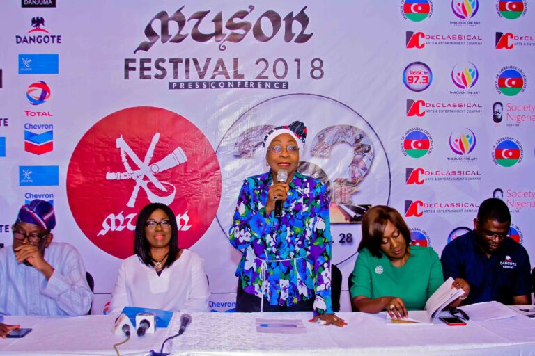 The Music Society of Nigeria organised have released programme of events for the 2018 edition of MUSONfest.