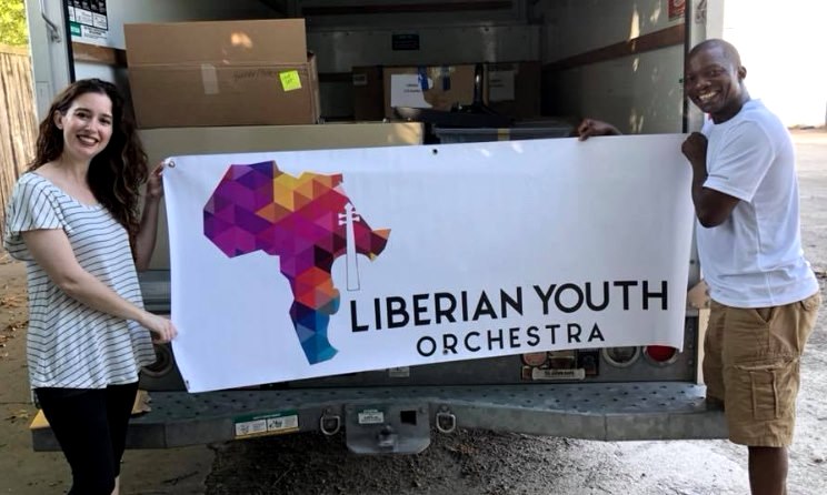 The Liberian Youth Orchestra has been launched. Photo: CAN