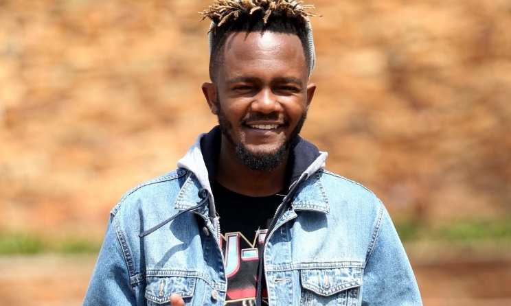 South African rapper Kwesta.