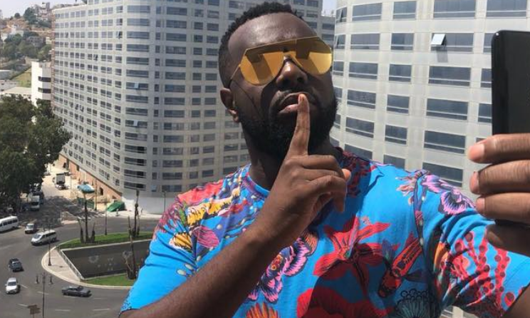 France-based Congolese rapper Maître Gims. Photo: Facebook