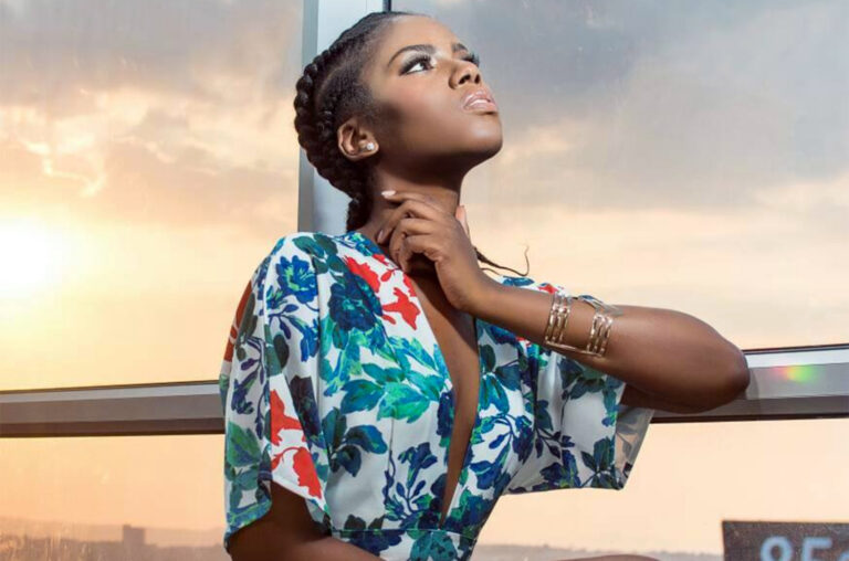 Ghanaian dancehall artist MzVee.