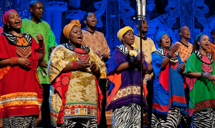 The Soweto Gospel Choir is one of four African acts nominated in the Best World Music Album category.