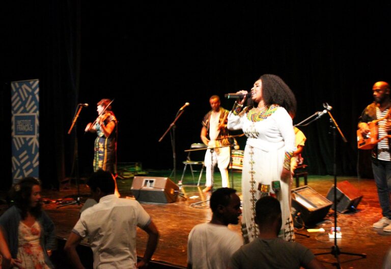 Concert à l'Institut français de Djibouti. (photo) : Institut français de Djibouti (décembre 2018).