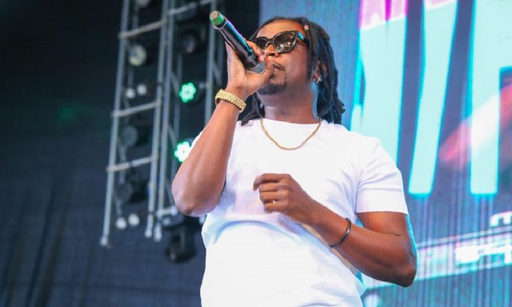 Rapper Nyashinski tops three of Boomplay Music's categories.
