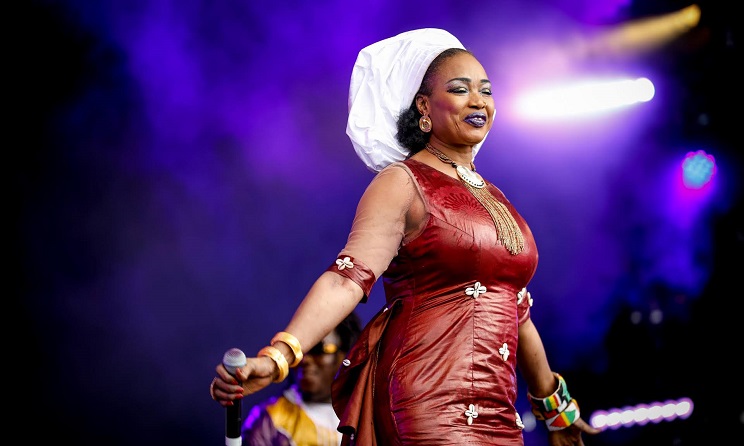 Oumou Sangaré, Best artist Songlines Music Awards 2018 (Photo) : fespam.africa