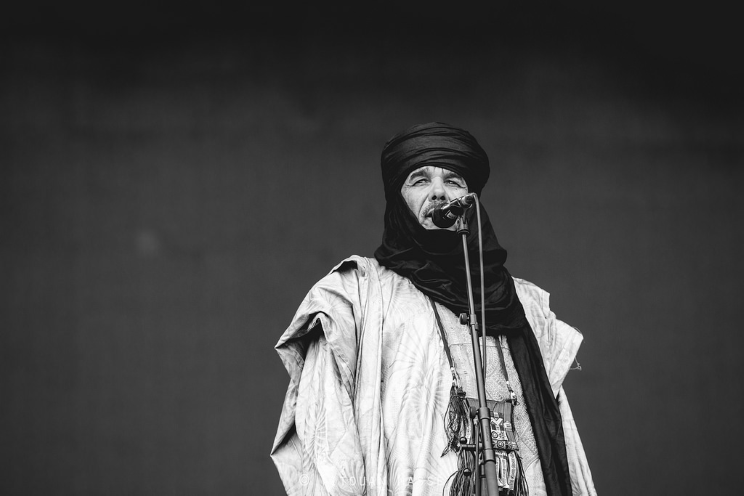 Chanteur du groupe Tinariwen (Photo) : Facebook Officiel/Tinariwen