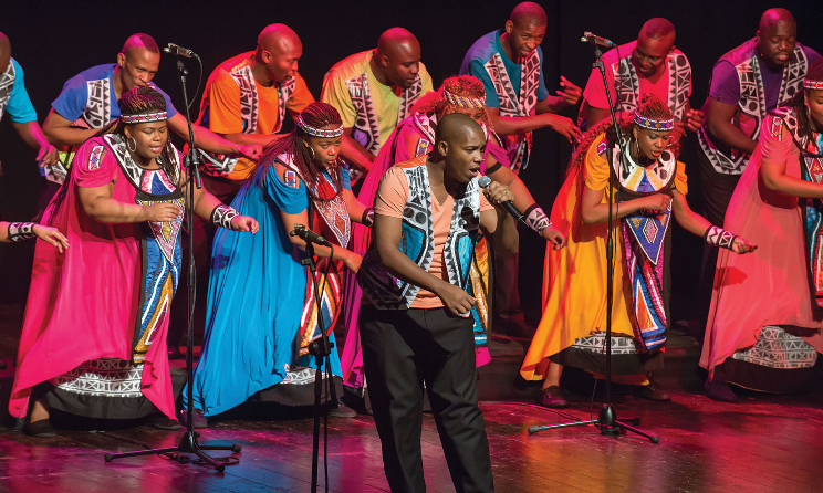 The Soweto Gospel Choir won in the Best World Music Album Award on Sunday..