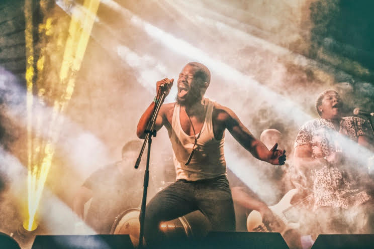 BCUC lead singer Jovi at South Africa's 2016 Endless Daze festival. Photo: Laura McCullagh