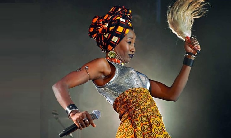 Fatoumata Diawara performed at WOMADelaide 2019.