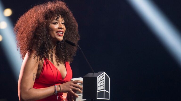 La chanteuse suisse Danitsa (Photo) : rts.ch