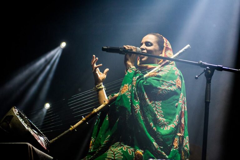 Noura Mint Seymali sur scène (Photo) : Facebook Officiel.