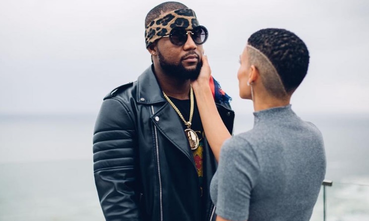Cassper Nyovest and US soul and R&B singer Goapele in a scene from the ‘Destiny’ music video.