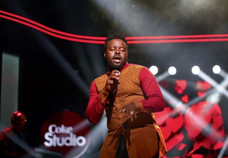 Locko sur le plateau de Coke Studio à Nairobi en 2017 (Photo): Kreative_Vault.