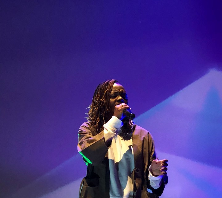 La chanteuse gabonaise BooDee (Photo) : Institut français du Gabon.