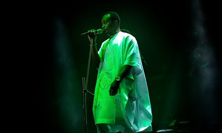 Brymo gave a superb performance at Terrakulture.