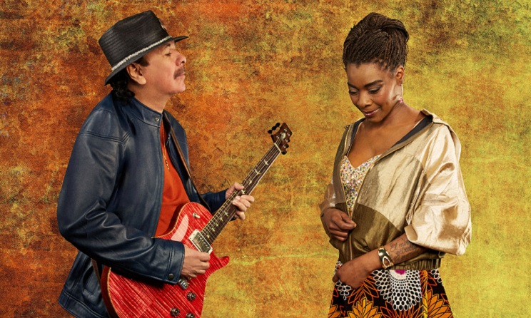 Carlos Santana and Buika. Photo: Marryanne Bilham
