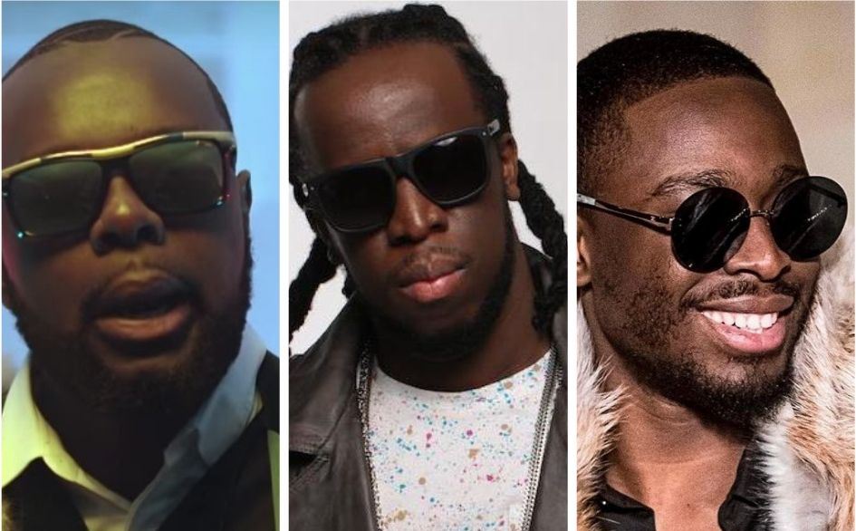 Gims, Youssoupha et Dadju (Photomontage).