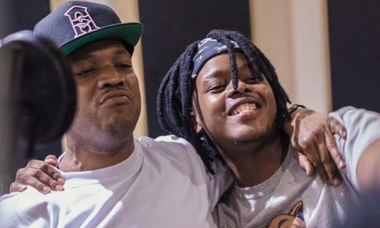 US rapper Styles P and South African hip hop artist Kid Tini. Photo: Facebook