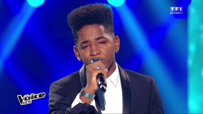 Le chanteur Lisandro Cuxi, finaliste et deuxième de The Voice Kids 2015..