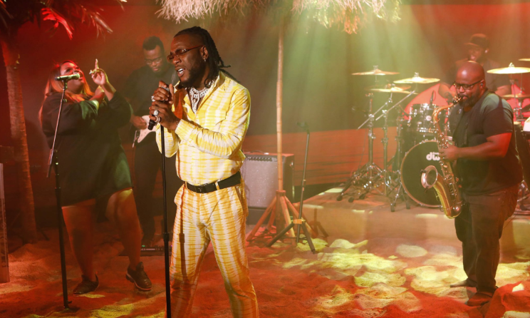 Burna Boy on performing on Jimmy Kimmel Live!