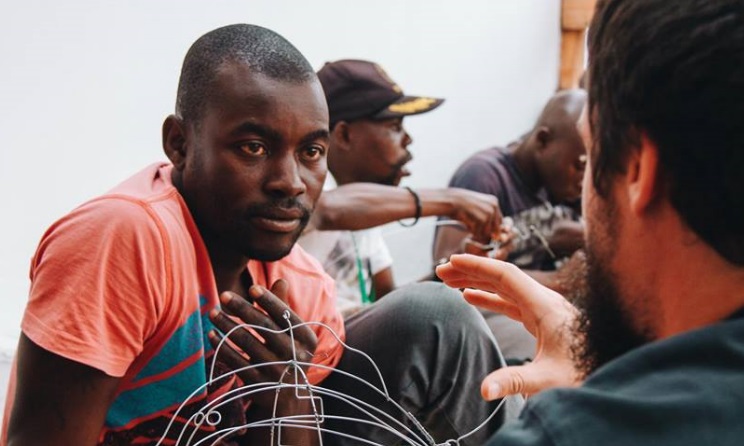 The participants will create a collaborative exhibition to be launched at the opening of the Maputo Fast Forward festival in October. Photo: Facebook