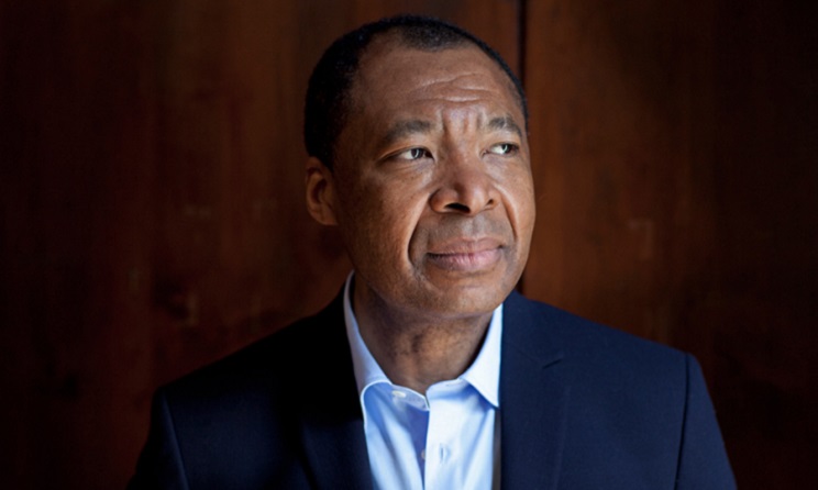 The late Nigerian curator and art critic Okwui Enwezor.