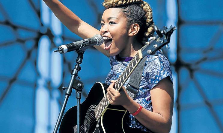 Zimbabwean singer Berita showcased at The Music Imbizo in 2018.