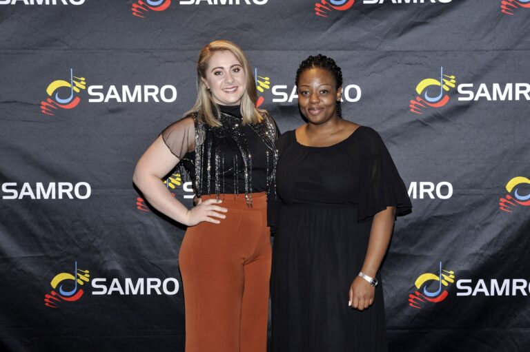 Daniëlla Hart and Keorapetse Kolwane.
