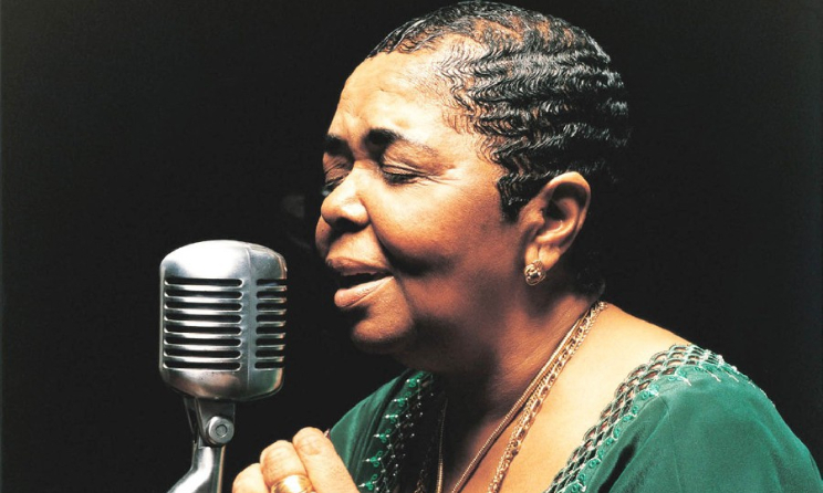 The late Cape Verdean singer Cesária Évora.