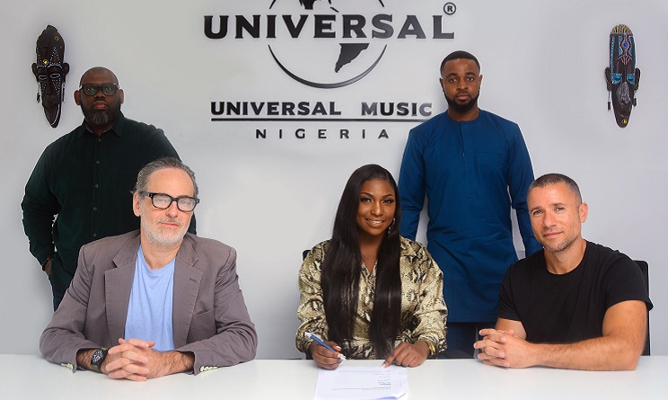 Irene Ntale is the first Ugandan to sign with Universal Music Group Nigeria.