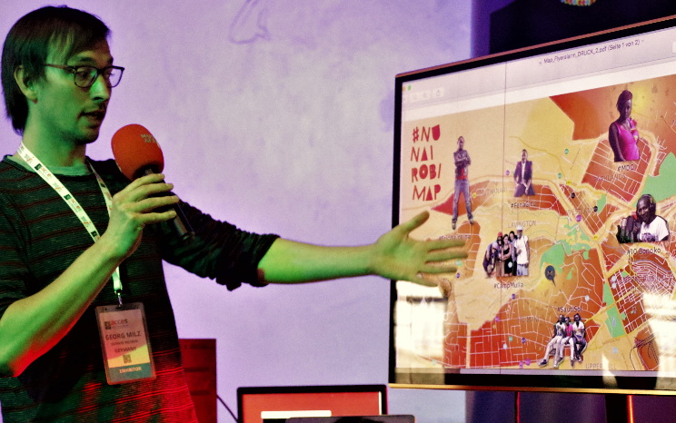 A pitch session during the 2018 ACCES music conference in Nairobi, Kenya. Photo: Music In Africa
