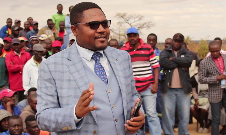 Zimbabwean musician and politician Energy Mutodi.