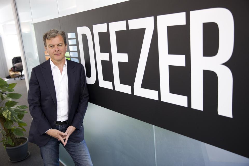 Deezer CEO Hans-Holger Albrecht.